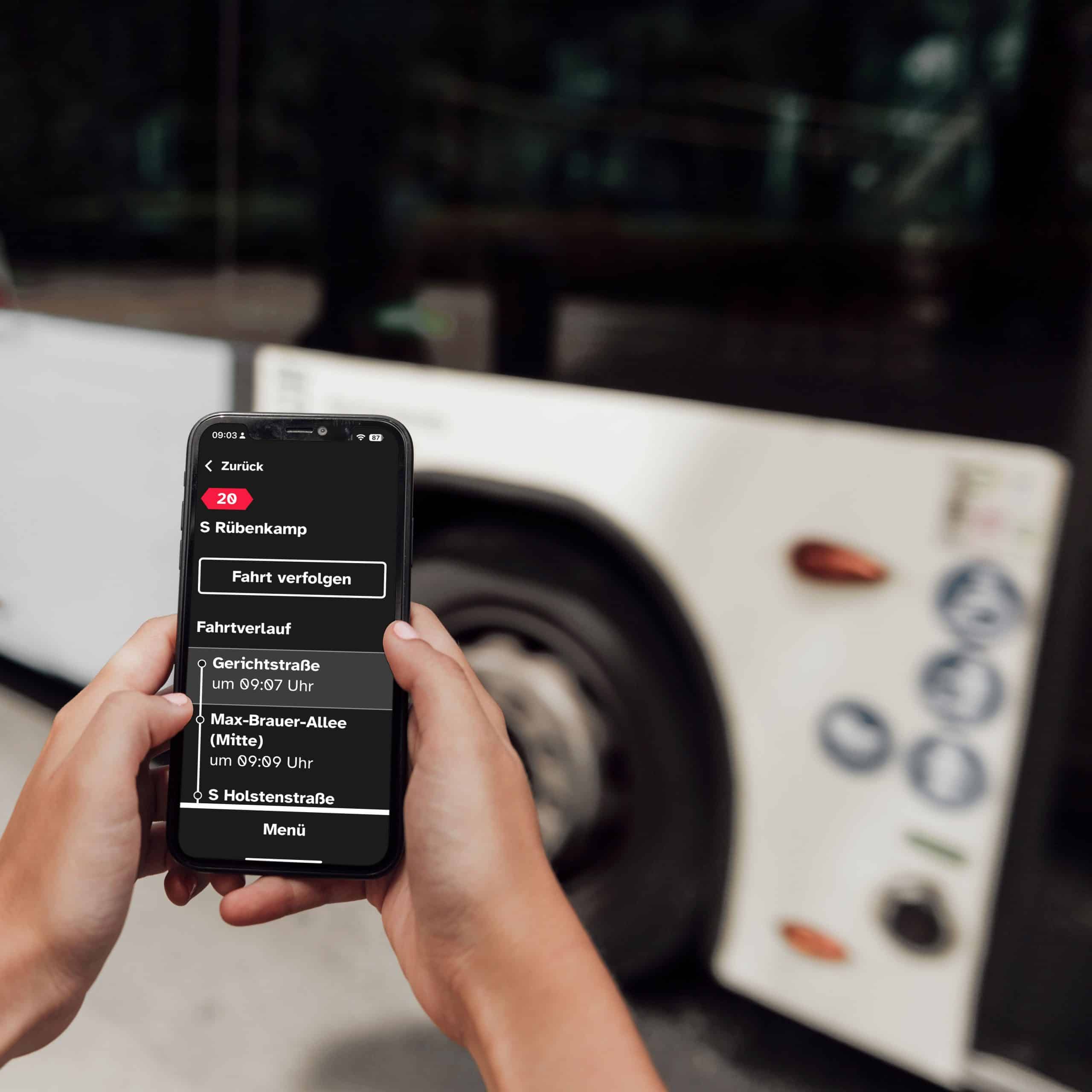 Innovative Actions: Barrierefrei-App hvv Custom